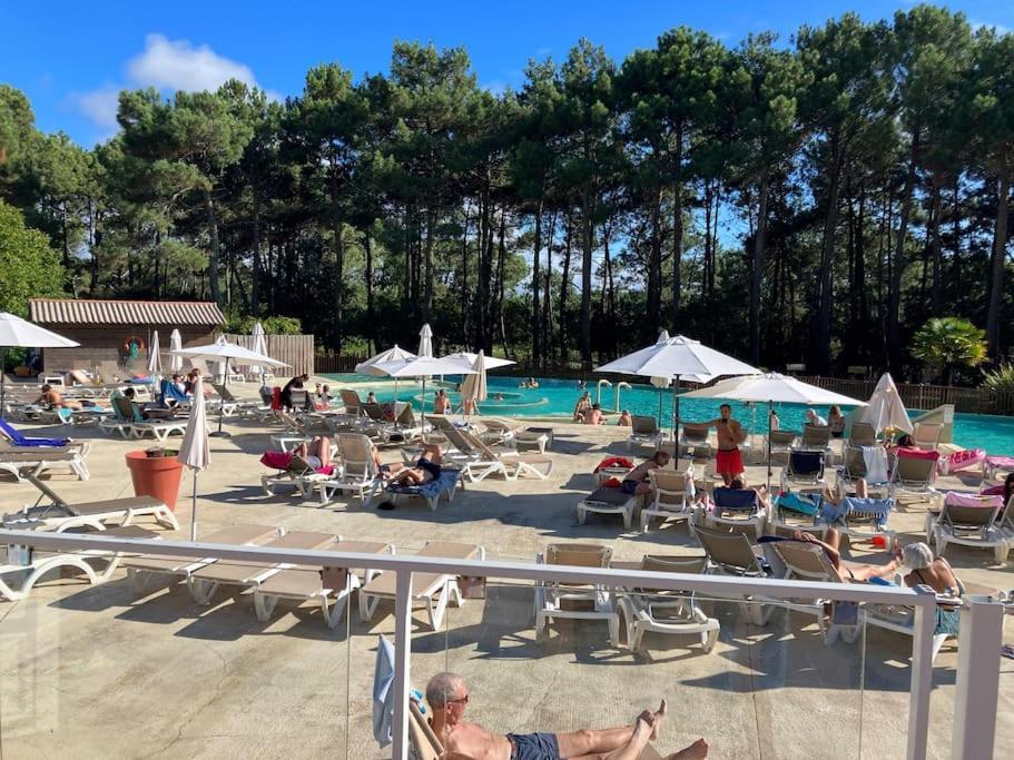 Appart' Dans Les Pins, Ocean, Lac, Piscine Lacanau Exterior foto