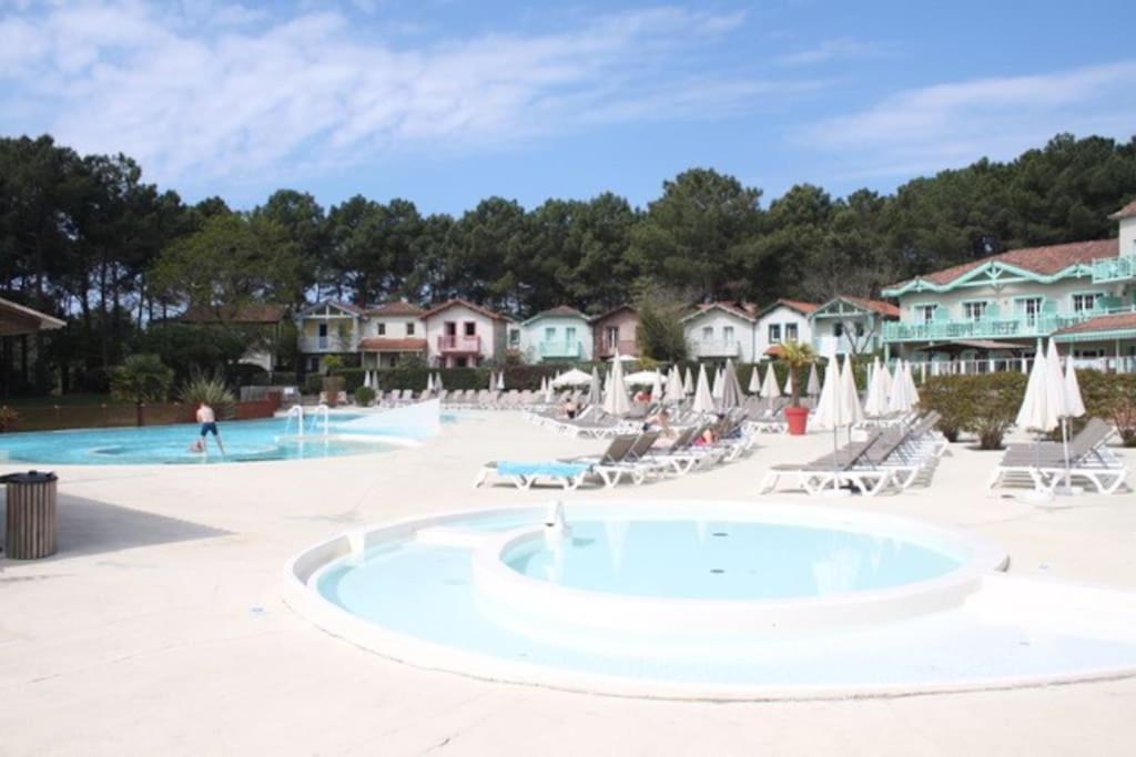 Appart' Dans Les Pins, Ocean, Lac, Piscine Lacanau Exterior foto